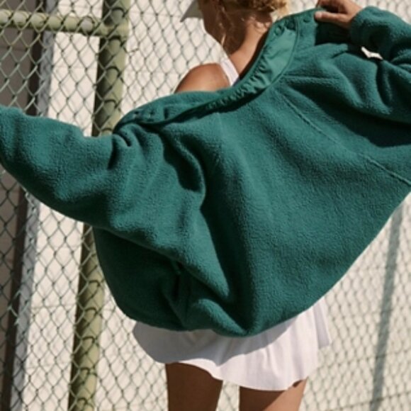 FP Movement Women's Hit the Slopes Fleece Colorblock Jacket - Picture 3 of 14